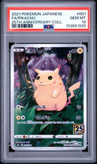 Pokémon - PSA 10 Pikachu 001/028 25TH Anniversary Collection (JPN) - Mega Cash Sydney