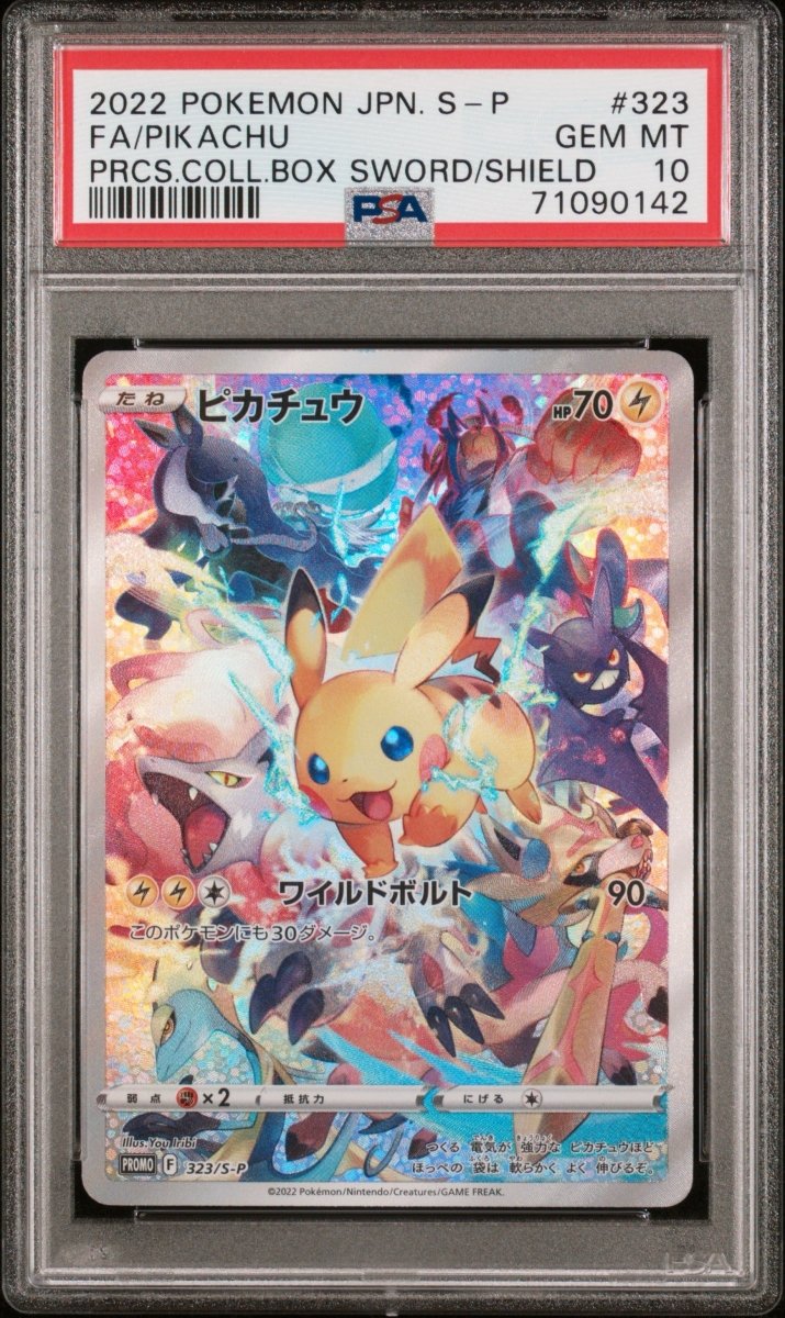 Pokémon - PSA 10 Pikachu 323/S - P - Mega Cash Sydney