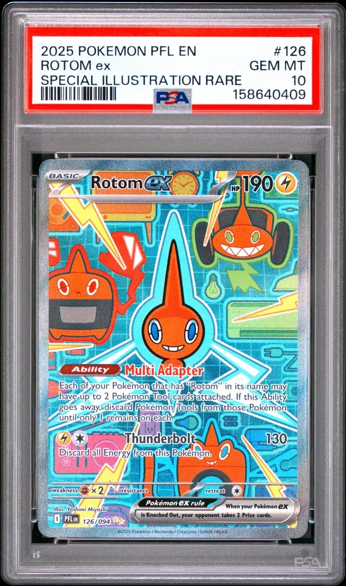 Pokémon - PSA 10 Rotom Ex 126/094 - Mega Cash Sydney