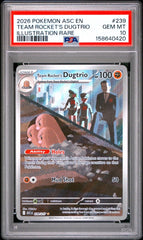 Pokémon - PSA 10 Team Rocket’s Dugtrio 239/217 Ascended Heroes - Mega Cash Sydney