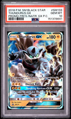 Pokémon - PSA 10 Thundurus GX SM133 - Mega Cash Sydney