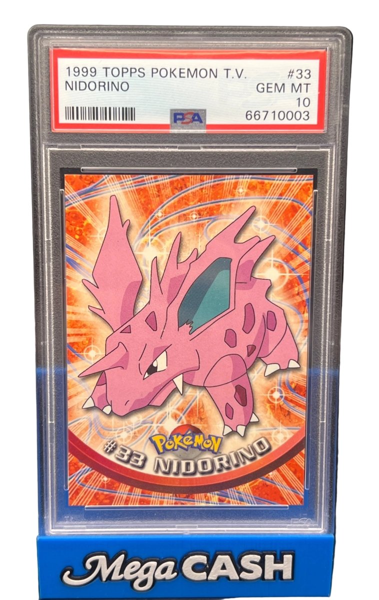 Pokémon PSA 10 Topps Nidorino 33 - Mega Cash Sydney