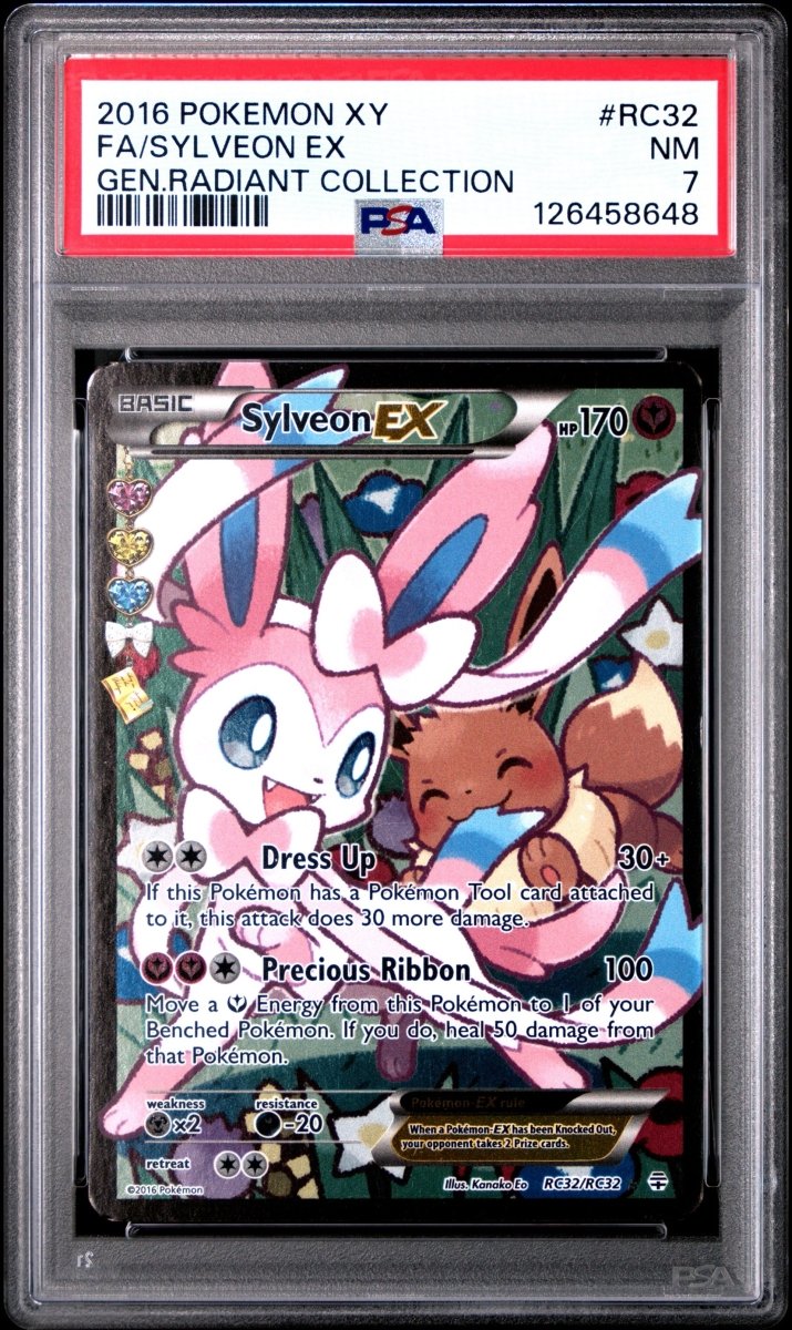 Pokémon - PSA 7 - Sylveon EX RC32/RC32 - Mega Cash Sydney