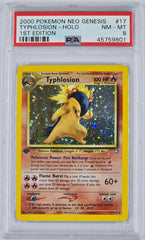 Pokemon - PSA 8 1st Edition Typhlosion 17/111 Neo Genesis - Mega Cash Sydney