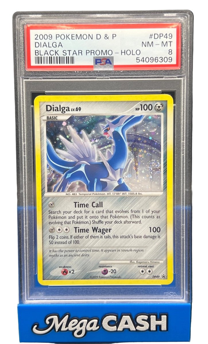 Pokémon - PSA 8 - Dialga Holo - DP49 - Mega Cash Sydney