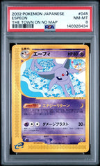 Pokémon - PSA 8 Espeon 045/092 Japanese The Town On No Map - Mega Cash Sydney