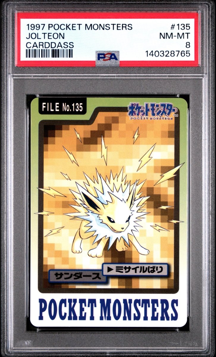 Pokémon - PSA 8 Jolteon 135 Carddass - Mega Cash Sydney