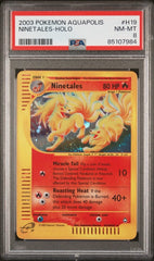 Pokémon- PSA 8 Ninetales H19/H32 Skyridge - Mega Cash Sydney