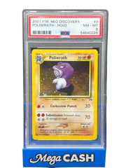 Pokémon - PSA 8 Poilwrath Holo 9/75 Neo Discovery - Mega Cash Sydney