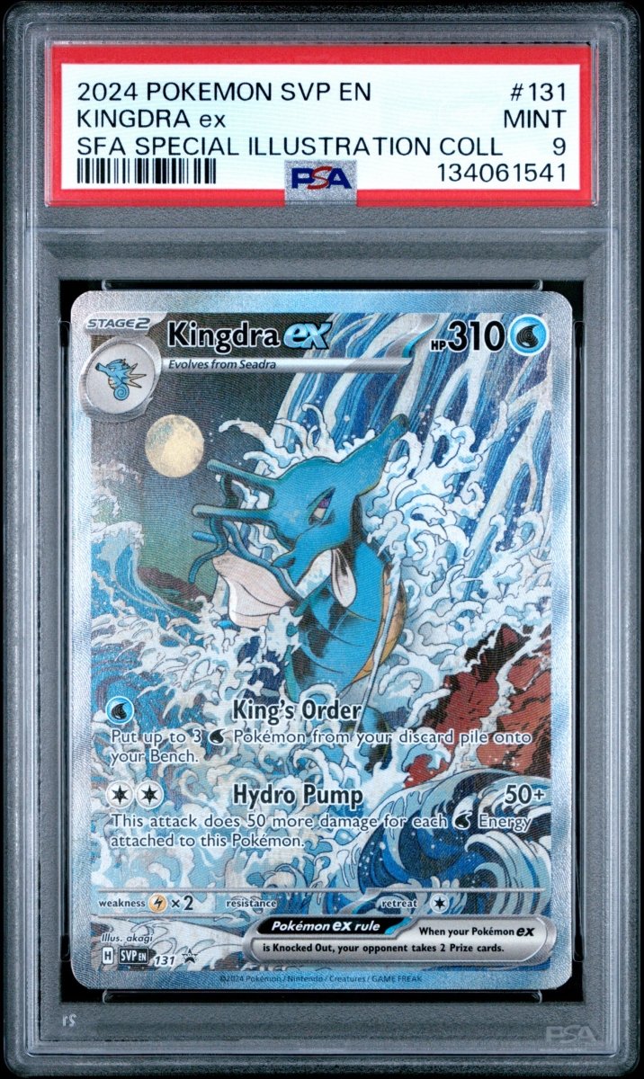 Pokémon - PSA 9 Kingdra Ex SVP131 - Mega Cash Sydney