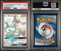 Pokémon - PSA 9 - Mewtwo GX - SV59/SV94 - Hidden Fates - Mega Cash Sydney