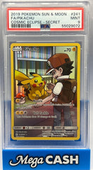 Pokémon - PSA 9 Pikachu 241/236 Cosmic Eclipse - Mega Cash Sydney