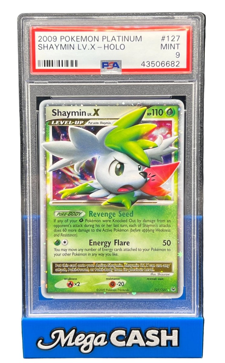 Pokémon - PSA 9 Shaymin Lv.x 127/127 Platinum - Mega Cash Sydney