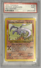 Pokemon - PSA 9 Shining Charizard Neo Destiny - Mega Cash Sydney