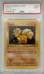 Pokemon PSA 9 Vulpix 1st Edition 68/102 - Mega Cash Sydney