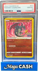 Pokémon - Radiant Charizard 011/078 PSA 10 - Mega Cash Sydney