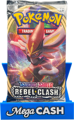 Pokemon - Rebel Clash Booster Pack - Mega Cash Sydney