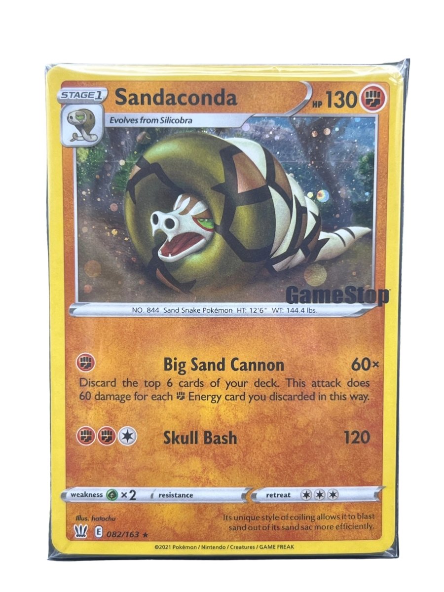 Pokémon - Sandaconda 082/163 GameStop Sealed Promo - Mega Cash Sydney