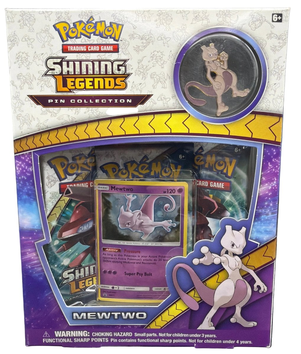 Pokemon - Shining Legends pin collection - Mewtwo - Mega Cash Sydney