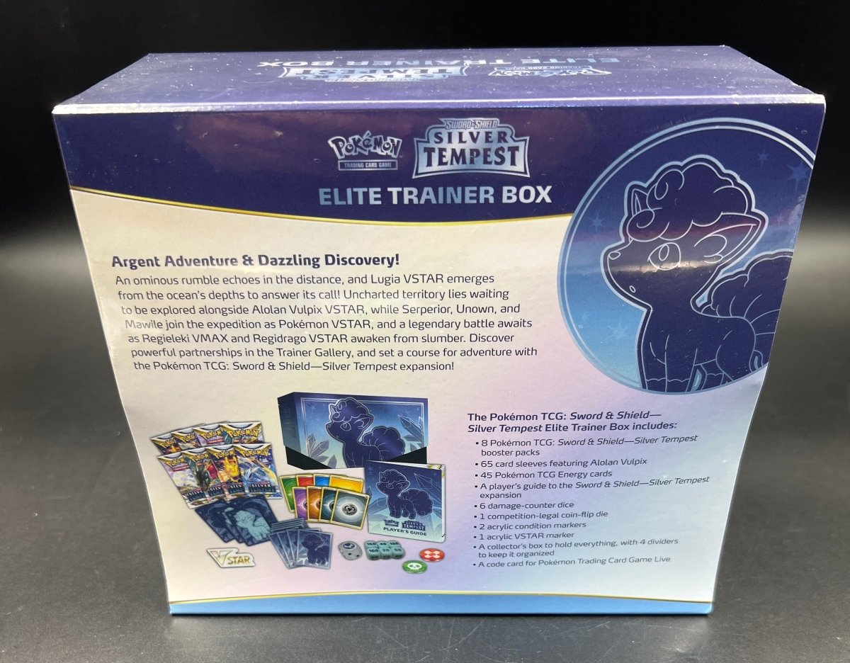 Pokemon - Silver Tempest ETB Sword & Shield - Mega Cash Sydney