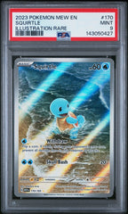Pokemon - Squirtle 170/165 PSA 9 - English 151 - Mega Cash Sydney