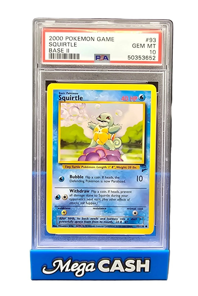 Pokémon - Squirtle - Base Set 2 - 93/130