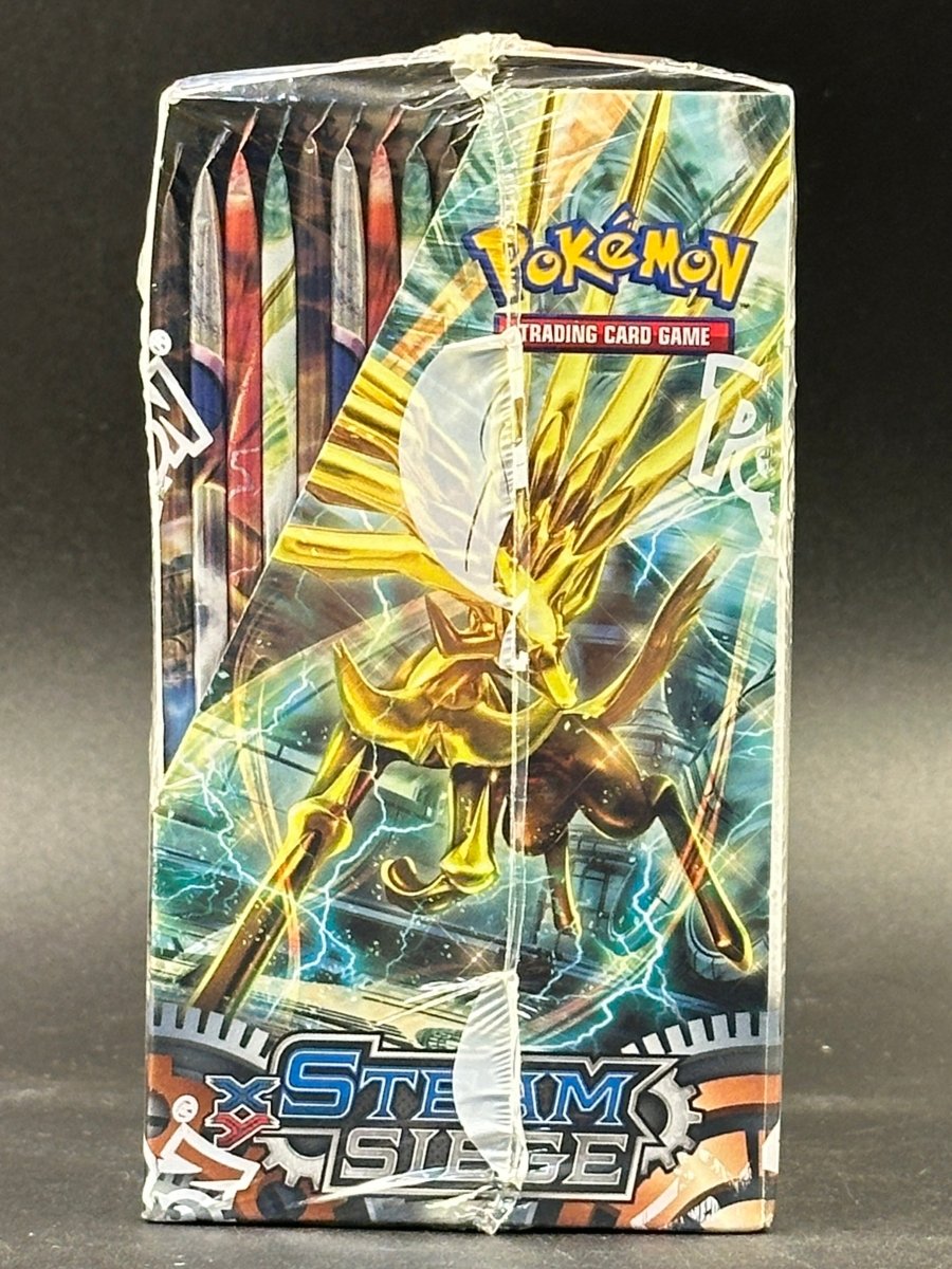 Pokémon - Steam Siege Booster Box BONUS ACRYLIC CASE - Mega Cash Sydney