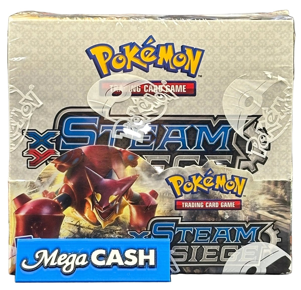 Pokémon - Steam Siege Booster Box BONUS ACRYLIC CASE - Mega Cash Sydney