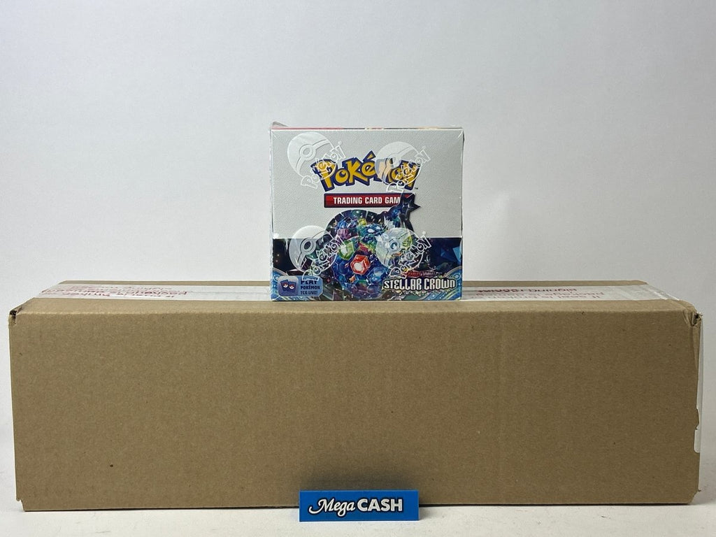 Pokemon Stellar Crown Booster Carton SV07 - 6 Booster Boxes