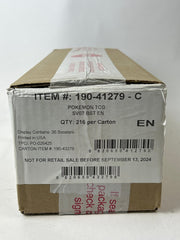 Pokemon Stellar Crown Booster Carton SV07 - 6 Booster Boxes - Sealed - Mega Cash Sydney