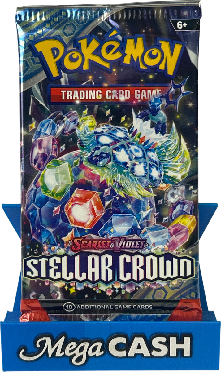 Pokemon - Stellar Crown Booster Pack - Mega Cash Sydney