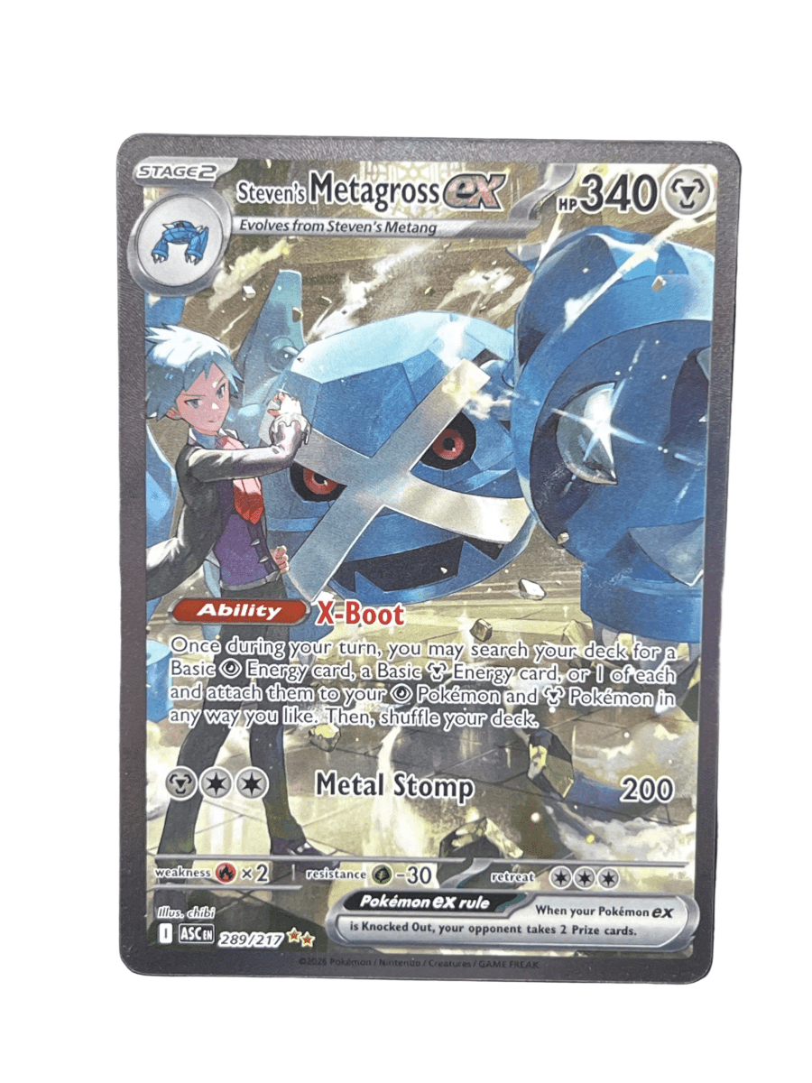 Pokémon - Steven’s Metagross Ex 289/217 - Mega Cash Sydney