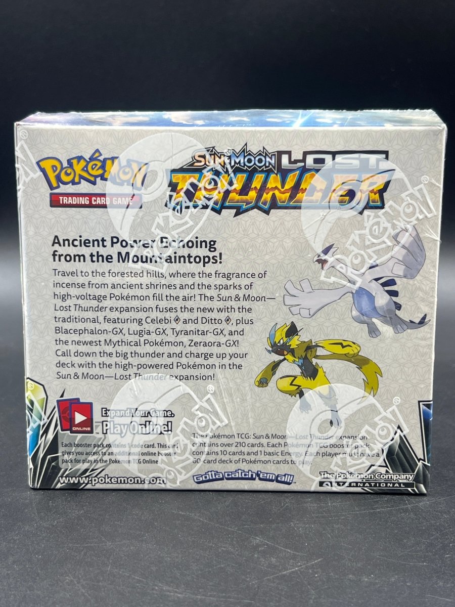 Pokemon - Sun & Moon Lost Thunder Booster Box - Mega Cash Sydney