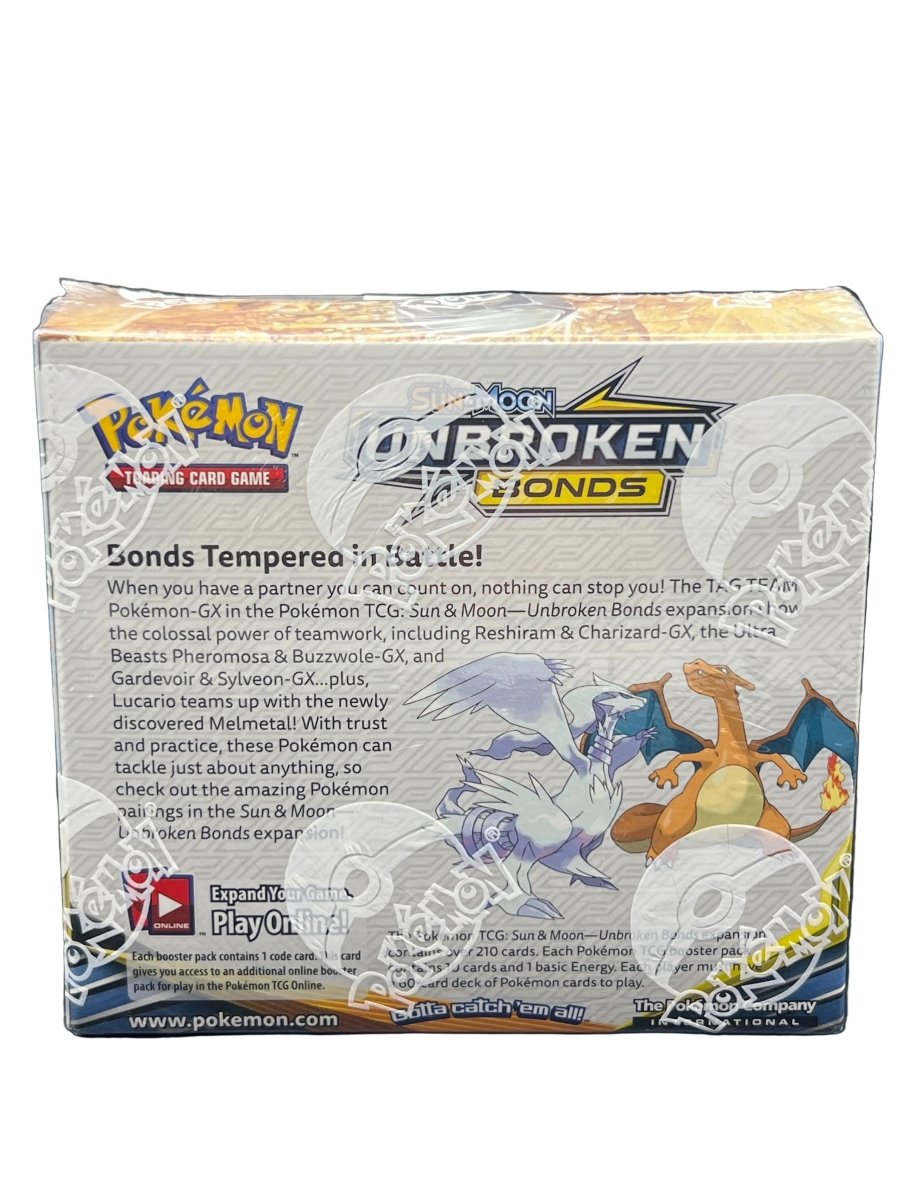 Pokémon - Sun & Moon Unbroken Bonds Booster box - Mega Cash Sydney