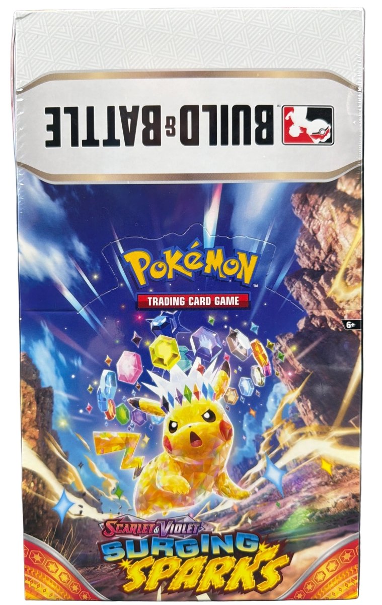 Pokemon- Surging Sparks Build and Battle Case- Sealed - Mega Cash Sydney