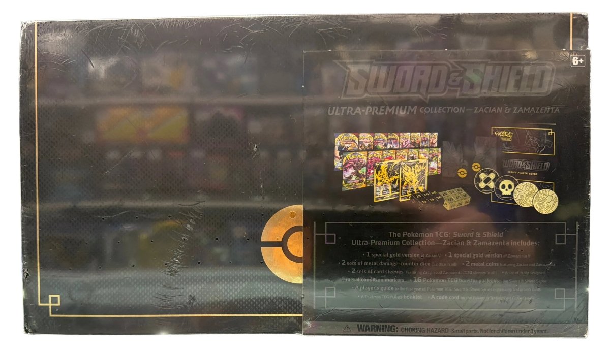 Pokemon - Sword & Shield Zacian & Zamazenta Ultra Premium Collection - Mega Cash Sydney