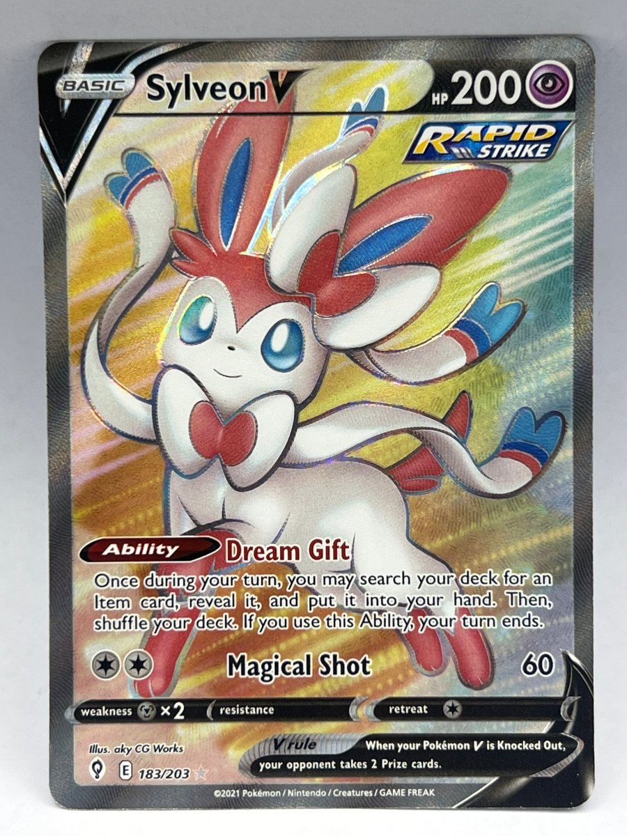 Pokémon - Sylveon V 183/203 Evolving Skies - Mega Cash Sydney