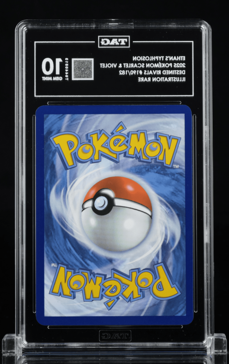 Pokémon - TAG 10 - Ethan’s Typhlosion - 190/182 Destined Rivals - Mega Cash Sydney