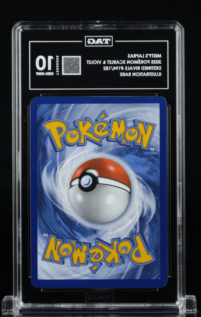 Pokémon - TAG 10 - Misty’s Lapras - 184/182 Destined Rivals - Mega Cash Sydney