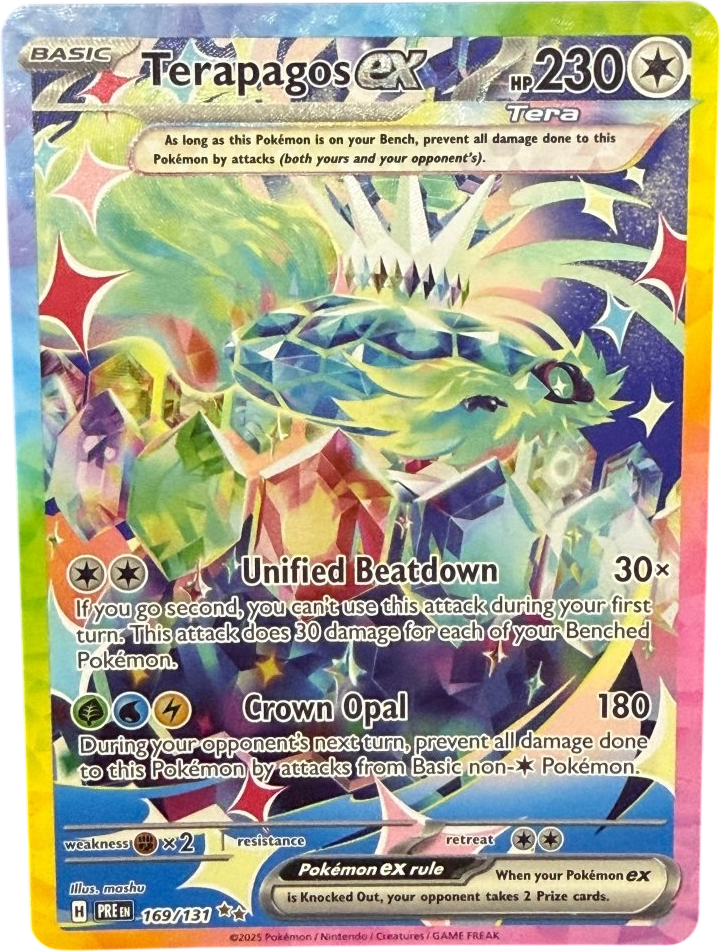 Pokémon - Tarapagos Ex 169/131 - Mega Cash Sydney