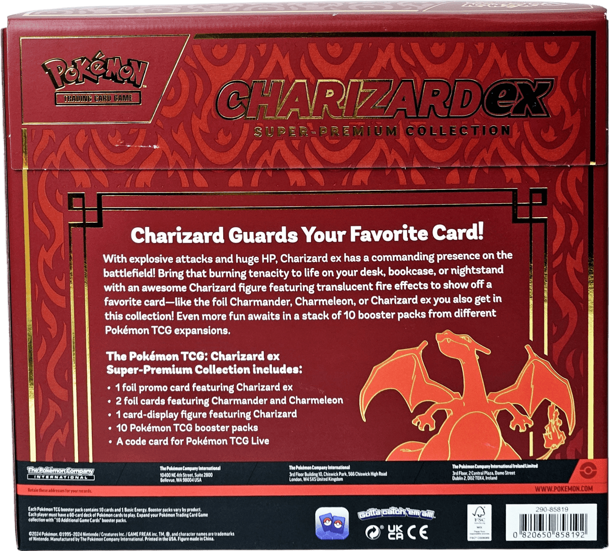 Pokemon TCG: Charizard ex Super - Premium Collection - Mega Cash Sydney
