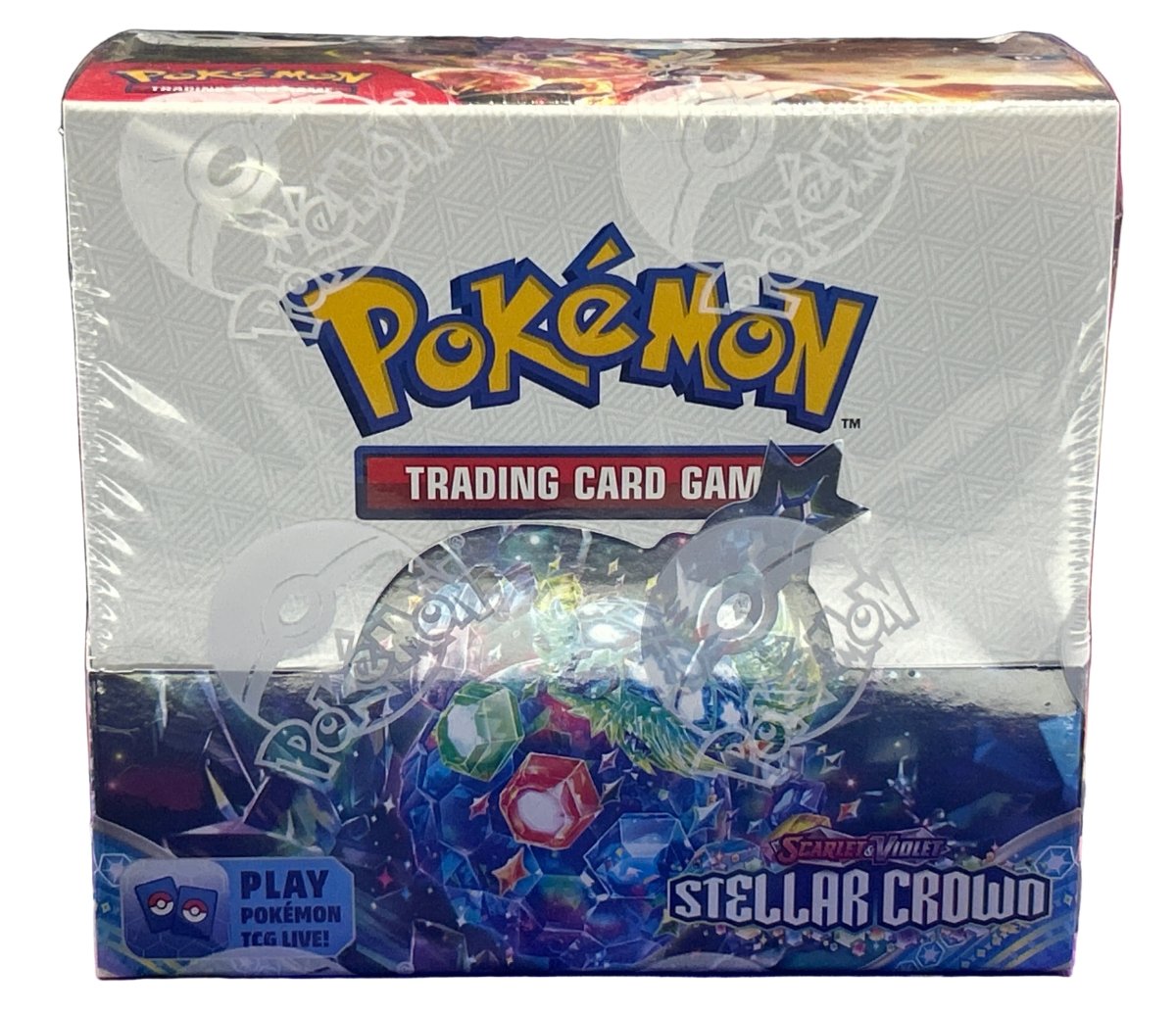 Pokemon TCG Scarlet & Violet Stellar Crown Booster Box - Mega Cash Sydney