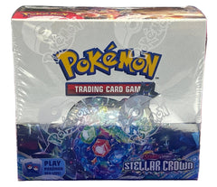 Pokemon TCG Scarlet & Violet Stellar Crown Booster Box - Mega Cash Sydney