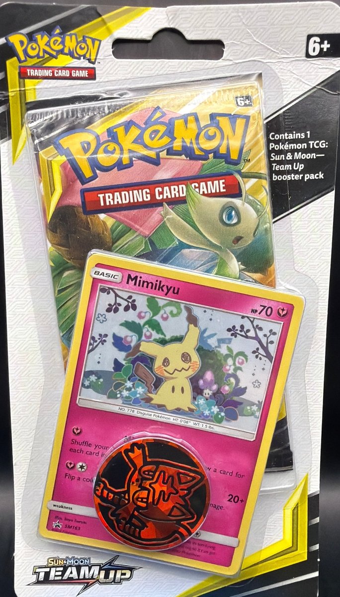 Pokemon - Team up Blister - Mimikyu Promo - Mega Cash Sydney