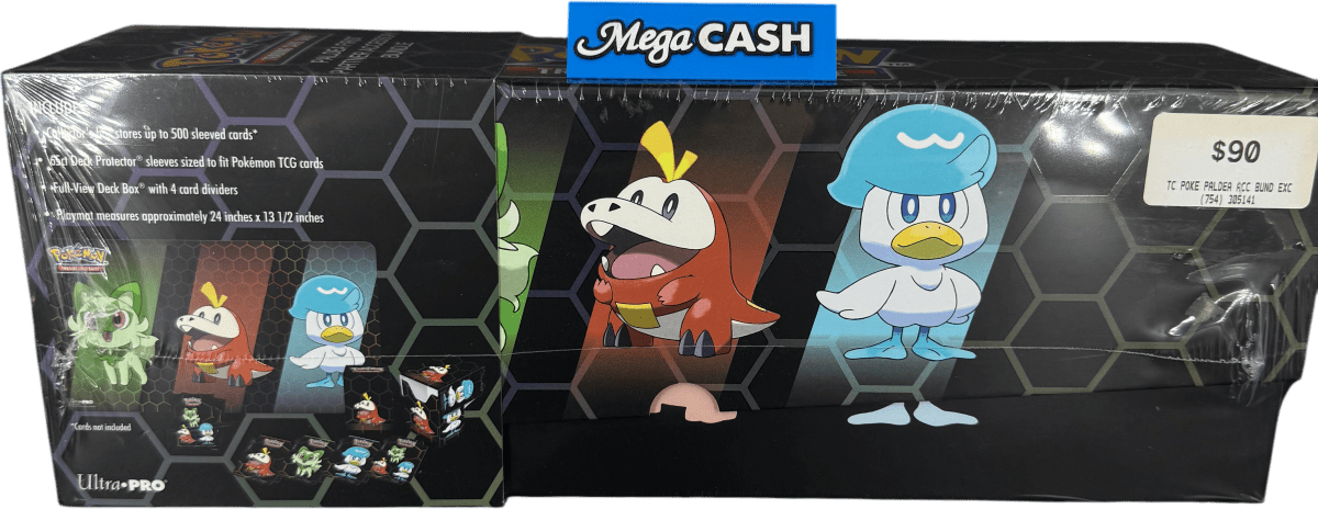 Pokémon Trading Card Game - Paldea First Partner Accessory Bundle - Mega Cash Sydney