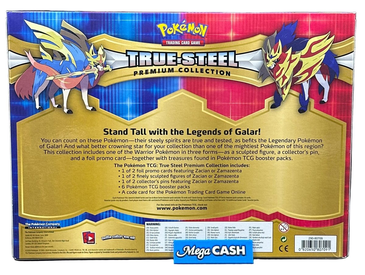 Pokemon - True Steel Premium Collection Box - Mega Cash Sydney