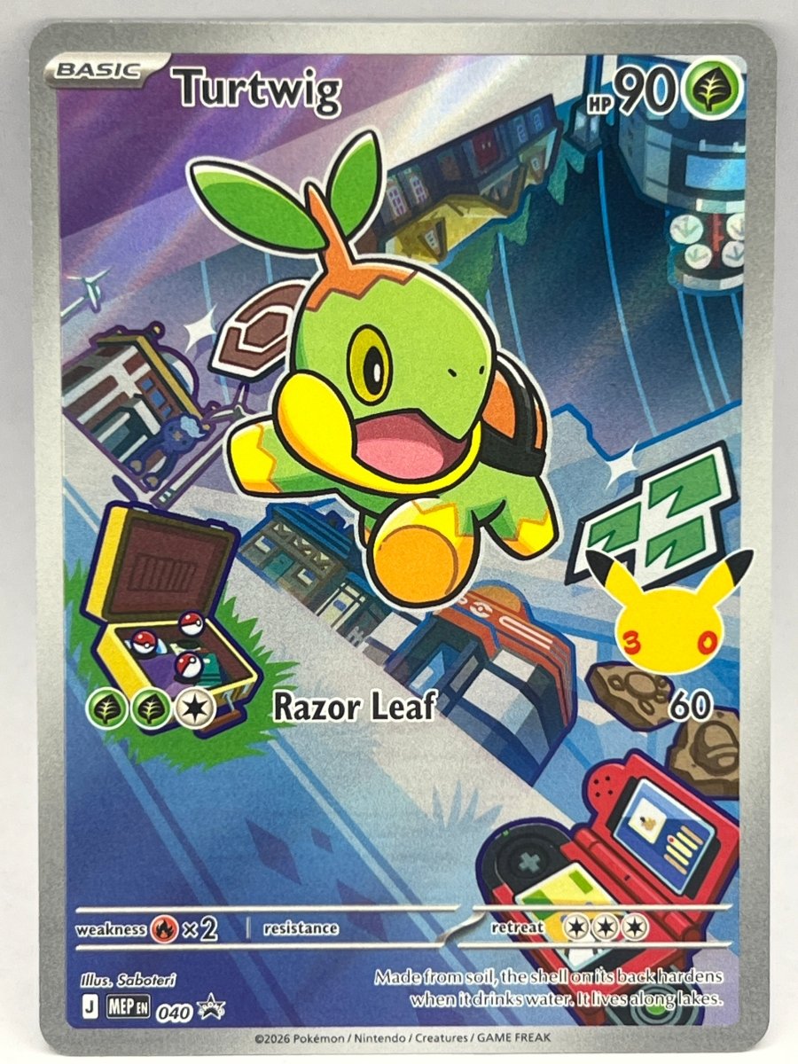 Pokémon - Turtwig MEP040 First Partner Series 1 - Mega Cash Sydney