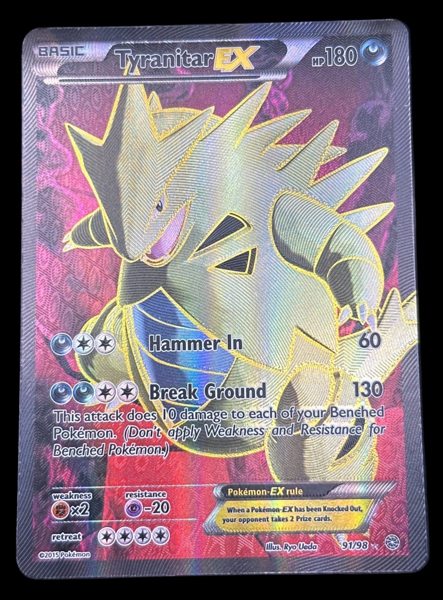 Pokemon - Tyranitar EX 91/98 XY Ancient Origins - Mega Cash Sydney
