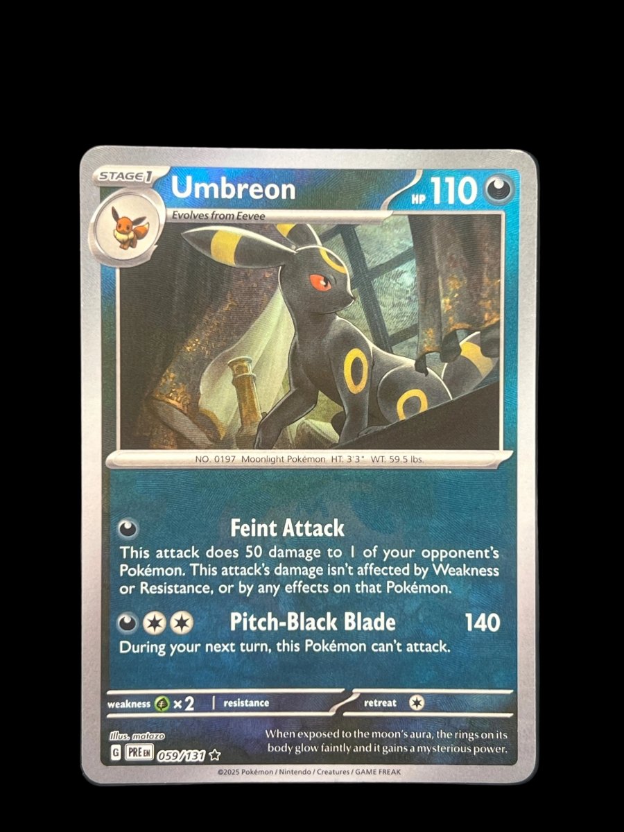 Pokémon - Umbreon 059/131 Masterball - Prismatic Evolutions - Mega Cash Sydney