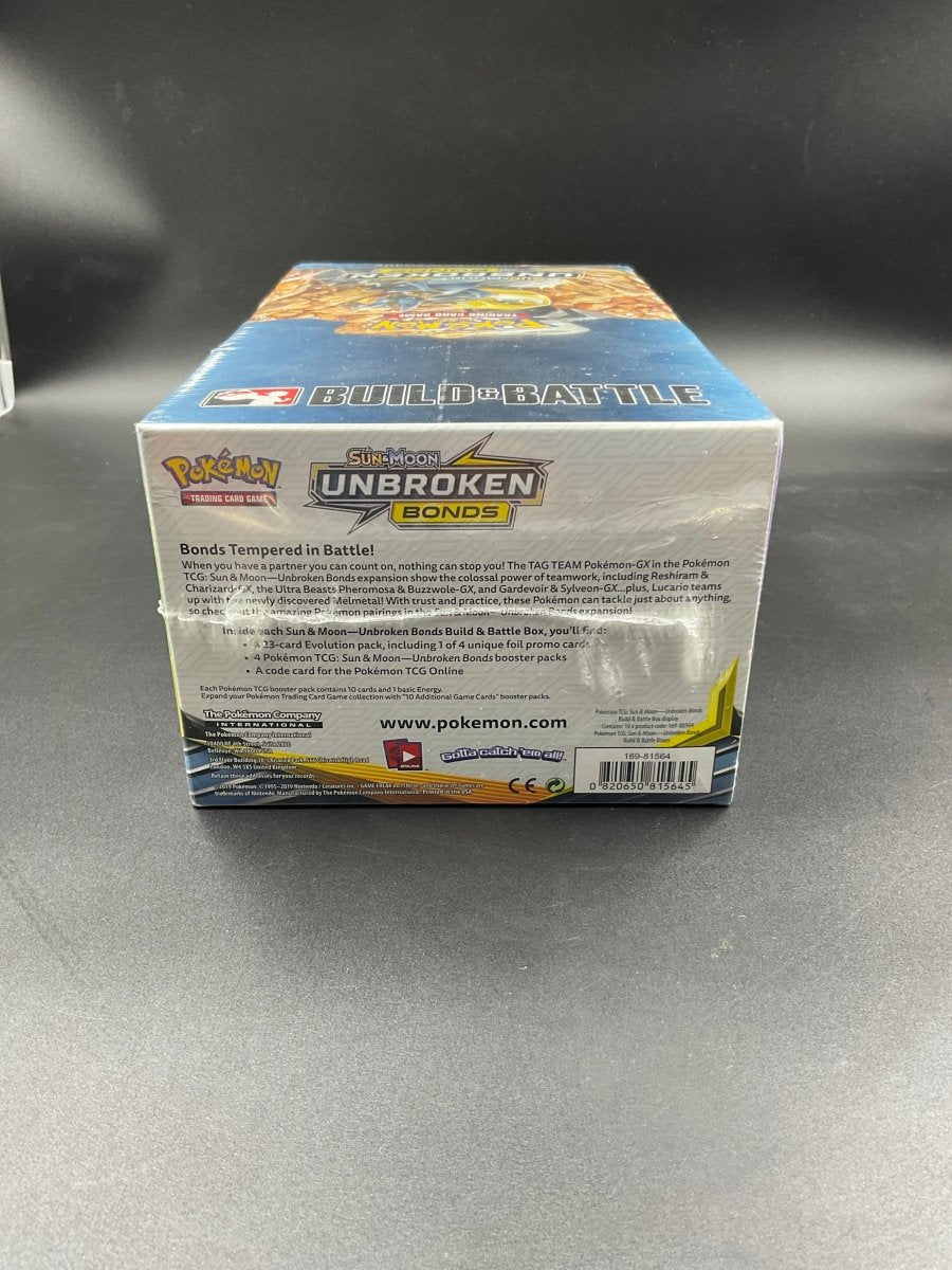 Pokemon - Unbroken bonds build & battle case - Sealed - Mega Cash Sydney